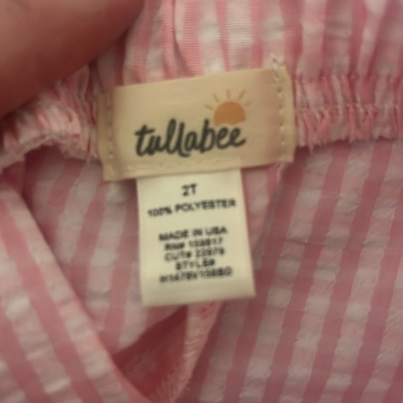 NWT Tullabee gingham shorts 2T - Picture 4 of 4